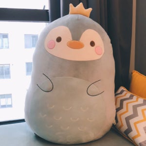 깜찍펭귄 45cm 공룡 곰 고양이 고래 양 기린 애착 인형 대형인형 큰 수면 아기 동물