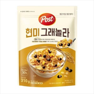 포스트 현미 그래놀라 310g 지퍼백