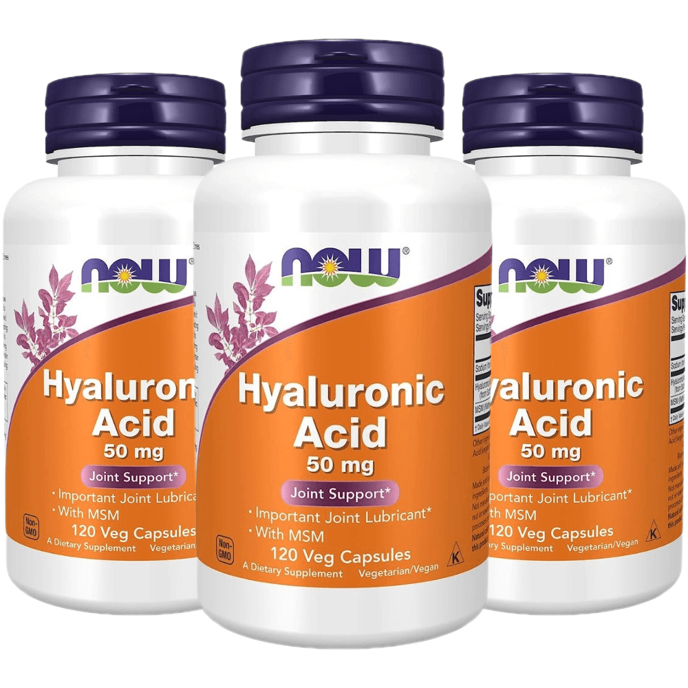 나우푸드 <b>히알루론산 50mg</b> 120캡슐 3개