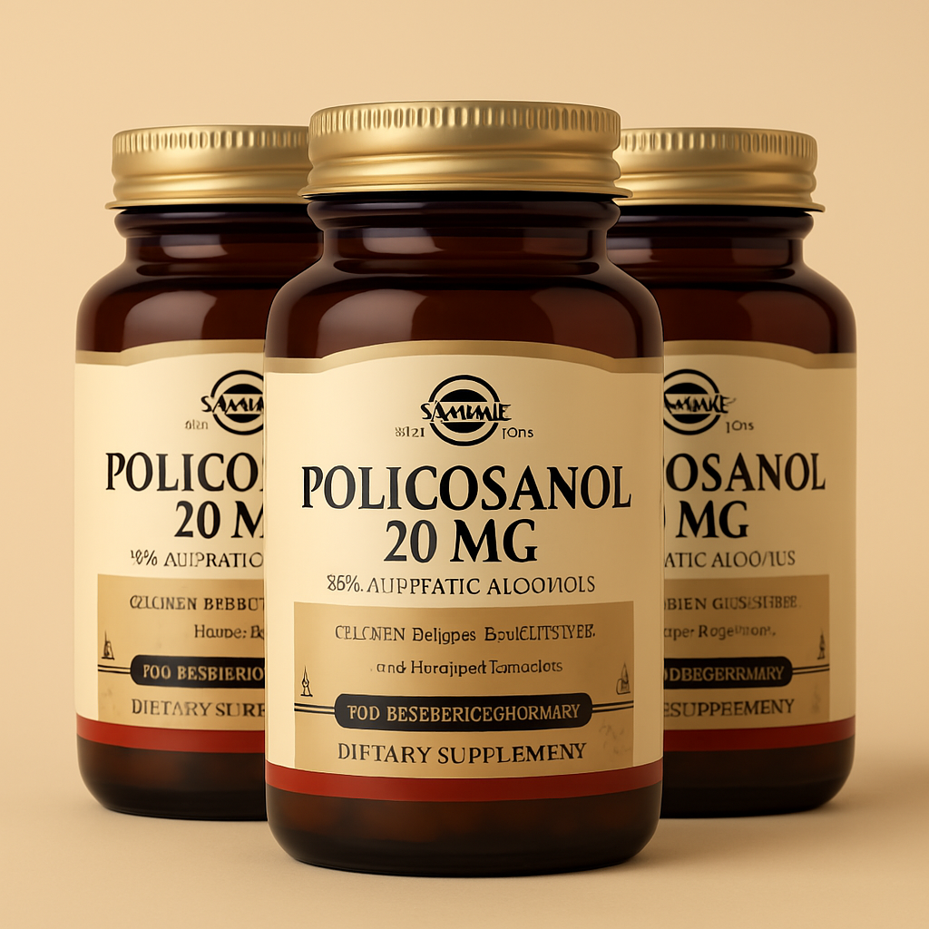 3SET 솔가 <b>폴리코사놀</b> 20 mg 100베지캡슐 Solgar <b>Policosanol</b>