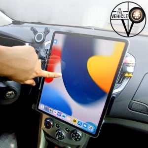 인더비클 CD슬롯태블릿거치대 차량용태블릿거치대 차량용 휴대폰 10인치 12.9인치