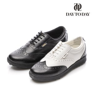 [D2D] 트렌디한 윙팁스타일의 천연소가죽 남여공용 국산 골프화 BN-601