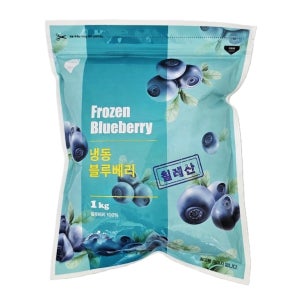 맥그로우앤마리 칠레산 냉동 블루베리 1kg, 10개