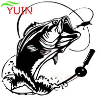낚시스티커 YUIN 배스 물고기 바다 낚시 자동차 패션 창 PVC 방수 자외선 차단 색상-185