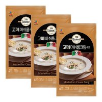 씨제이 고메 머쉬룸 크림 수프 180g x 12개