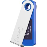 Ledger Nano S Plus 비트코인 전자 지갑 블루 암호 화폐 하드 웨어 콜드 월렛