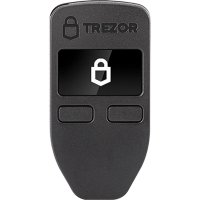 Trezor 트레저 원 비트코인 전자 지갑 블랙 암호 화폐 하드 웨어 콜드 월렛