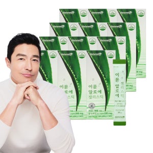 네추럴라이즈 이뮨 알로에 젤리스틱 먹는 알로에베라겔 면역다당체 200mg 14포, 12개