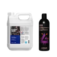 글로스브로 블러드아이언 철분제거제 4L+루미너스 데몬 500ml 산성 휠샴푸 DEMON