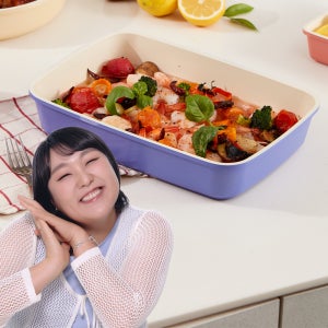 로이첸 국산 비스포크 29cm 컬러 사각팬 (핸들미포함) 인덕션 코팅 프라이팬