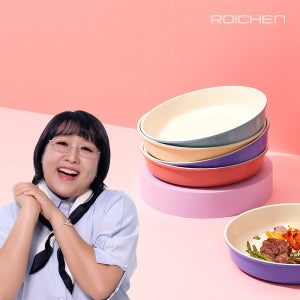 로이첸 국산 비스포크 28cm 컬러 프라이팬 (핸들미포함) 인덕션 코팅 후라이팬