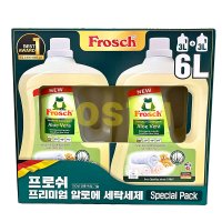 프로쉬 알로에베라 세탁세제 3L x 2개 고농축 대용량 코스트코