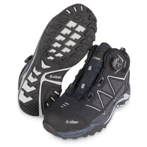 지벤 ZB-171S 안전화 심파텍스 방수내피 다이얼 매쉬 방탄중창 6인치안전화 작업화 KCS인증
