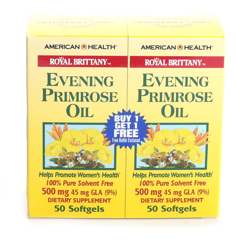 아메리칸헬스 달맞이꽃 오일 <b>감마리놀렌산</b> 500mg 100캡슐