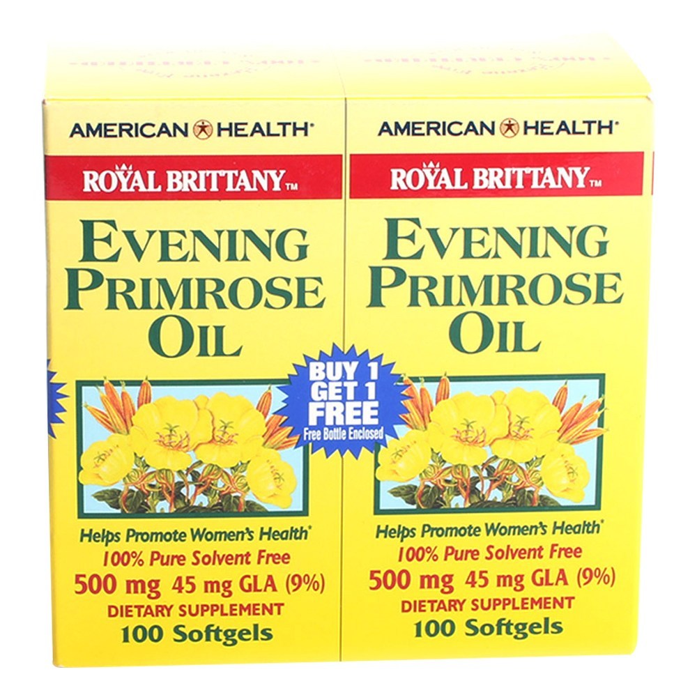 아메리칸헬스 달맞이꽃 오일 <b>감마리놀렌산</b> 500mg 200캡슐