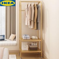 코너 벽 모서리 행거 이케아 (IKEA)는 침실에 옷걸이 바닥 홈 간단한 코트 랙 보관 실내 의류 건조