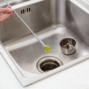 160cm 세면대 배수구 막힘 뚫기 하수구 뚫음 화장실 머리카락 싱크대 도구 뚫는 집게