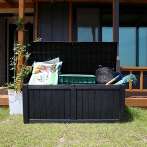 멀티스토리지 야외용공간박스 대형 다용도 소품수납 보관함 정리함 수납창고 450L