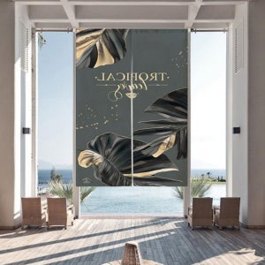 발란스커튼 사생활보호가림막 세탁실커튼 가림천 베란다 가리개