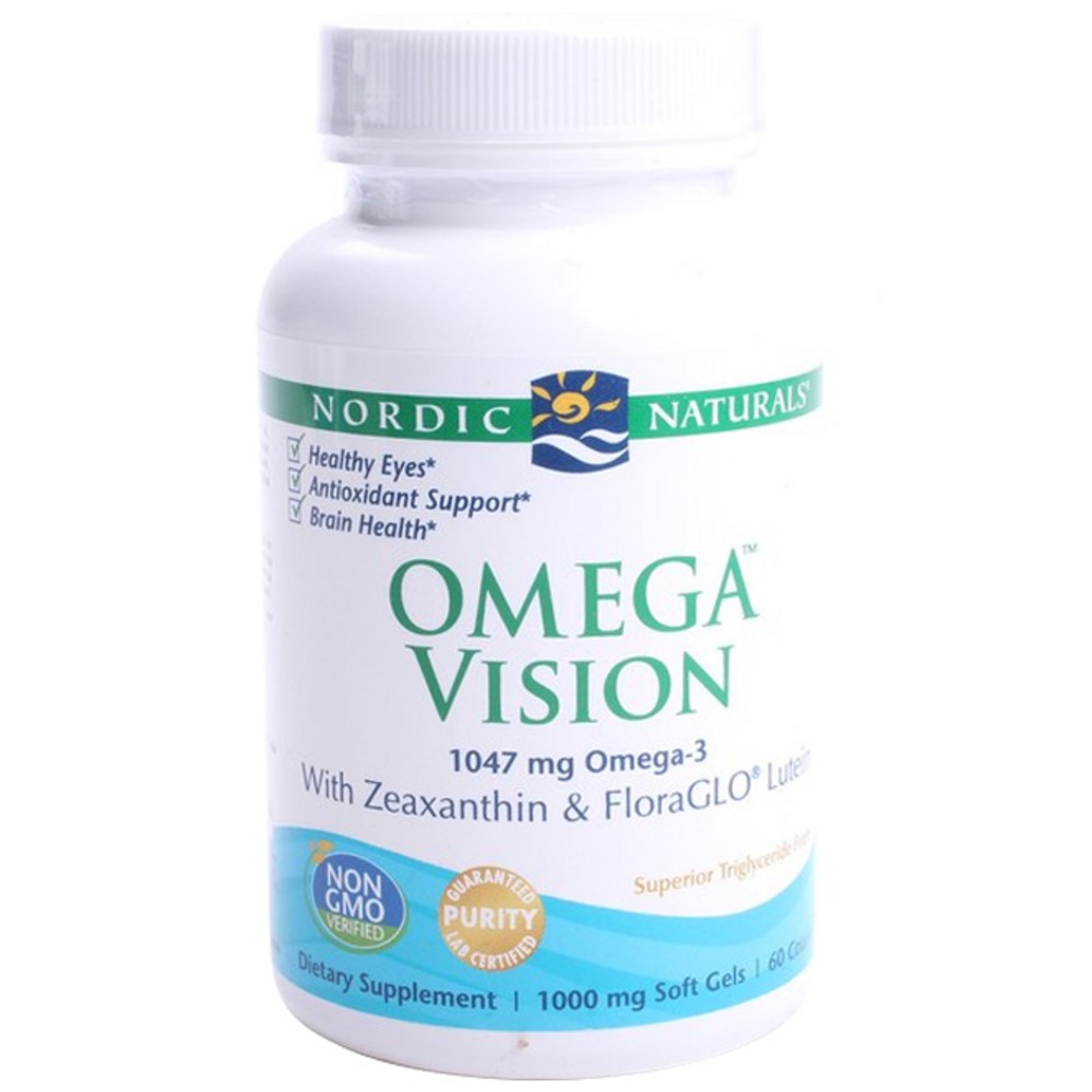 노르딕내츄럴스 <b>오메가 비전 1000mg</b> 60캡슐