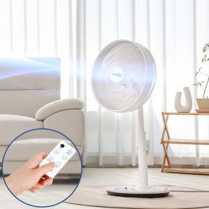 위들린 BLDC 스마트 리모컨 서큘레이터 14인치 신생아 아기바람 저소음 아기 선풍기 1년무상보증