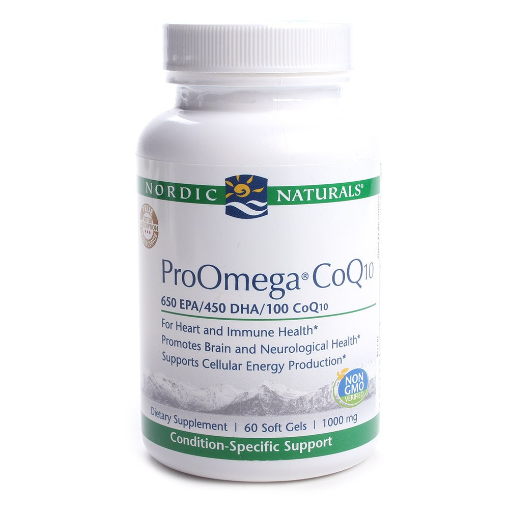 노르딕내츄럴스 <b>프로오메가 CoQ</b>10 코큐텐 1000mg 60캡슐