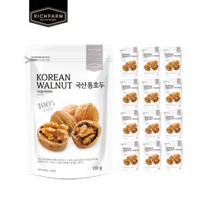 국산 통호두(영동 호두) 110g, 13개