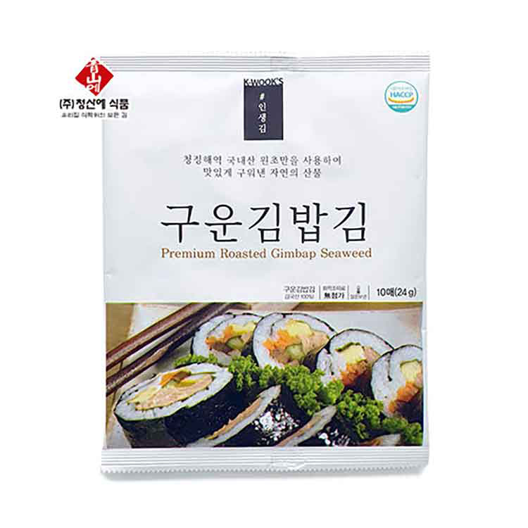청산에)<b>인생</b>구운김밥김(10매/24G)