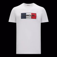 몽클레어 반팔티셔츠 Tricolour Motif T-Shirt