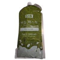 무료배송 SIB 선인 바질페스토 1kg 1개 바질 페이스토 53% 함유