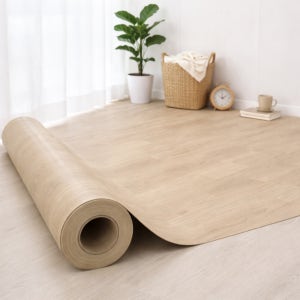 셀프 시공 두꺼운 거실 바닥 베란다 펫트 모노륨 장판 250cm 1.6T EL1601