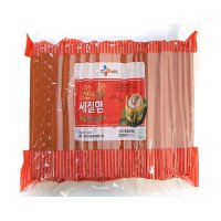 씨제이씨푸드 잘라진김밥용 세젤햄 1kg 김밥용햄 스모크햄