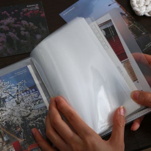 투명 포토앨범 최애 차애 아이돌 포카앨범 인생네컷 폴라로이드사진 A6사이즈 클리어앨범