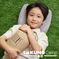 라쿠모Camp / 휴대용 캠핑용 메모리폼베개 헤드레스트 목편한 국내생산