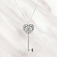 10502 / 열쇠 롱체인 목걸이, Key Necklace