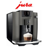 유라 전자동 커피머신 에스프레소 머신 Jura E6 EC 다크 이녹스