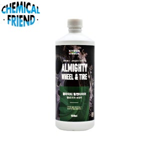 기연케미컬 VER.2 올마이티 휠앤타이어 크리너 1L 휠 타이어 세정제 산뜻한 가든 파티향
