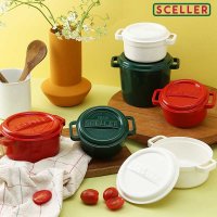 실리 항균 푸드팟 용기 단품 / 실리 찬통 / 900ml / 550ml / 350ml / 실리 푸드팟 / 실리 / SCELLER