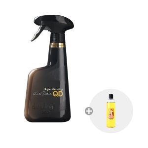 디테일링 프로 EP라인 슈퍼비딩 퀵디테일러 차량용 광택제 물왁스 500ml+카샴푸(러블리솝)