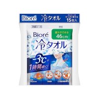 비오레 냉시트 히야시트 묶음 구매 열사 대책에도 사용할 수 있다!비오레 냉타올 3개 세트 (5개입x3개 세트) 460720