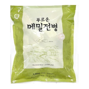 푸르온 미니 메밀김치 전병 1.2kg (30g x 40개입)