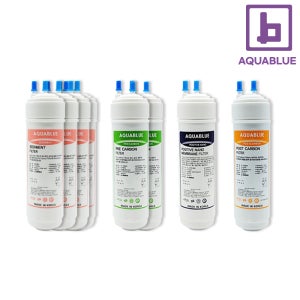 [호환] 노로바이러스살균 교원 웰스 정수기 필터 KWW-5200A 프리미엄24cm단방향8개