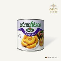 그레치 노란복숭아 2.65 kg 복숭아통조림 이탈리아 대용량 업소용 맛있는 황도