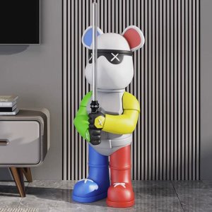 베어브릭 1000% 대형 피규어 광선검 아트토이 인테리어 소품 78cm