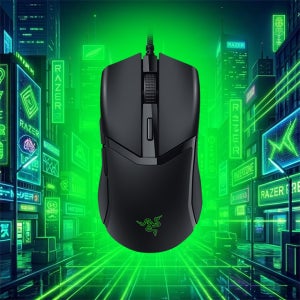 레이저코리아 코브라 Cobra 유선 게이밍 마우스 블랙