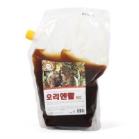 오리엔탈소스 2kg/텃밭 샐러드 드레싱 소스 대용량 카페 레스토랑 업소용 식당용