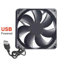 PC 컴퓨터 케이스 라우터 셋톱 박스 쿨러 팬 USB 쿨링 12cm 120mm 5V