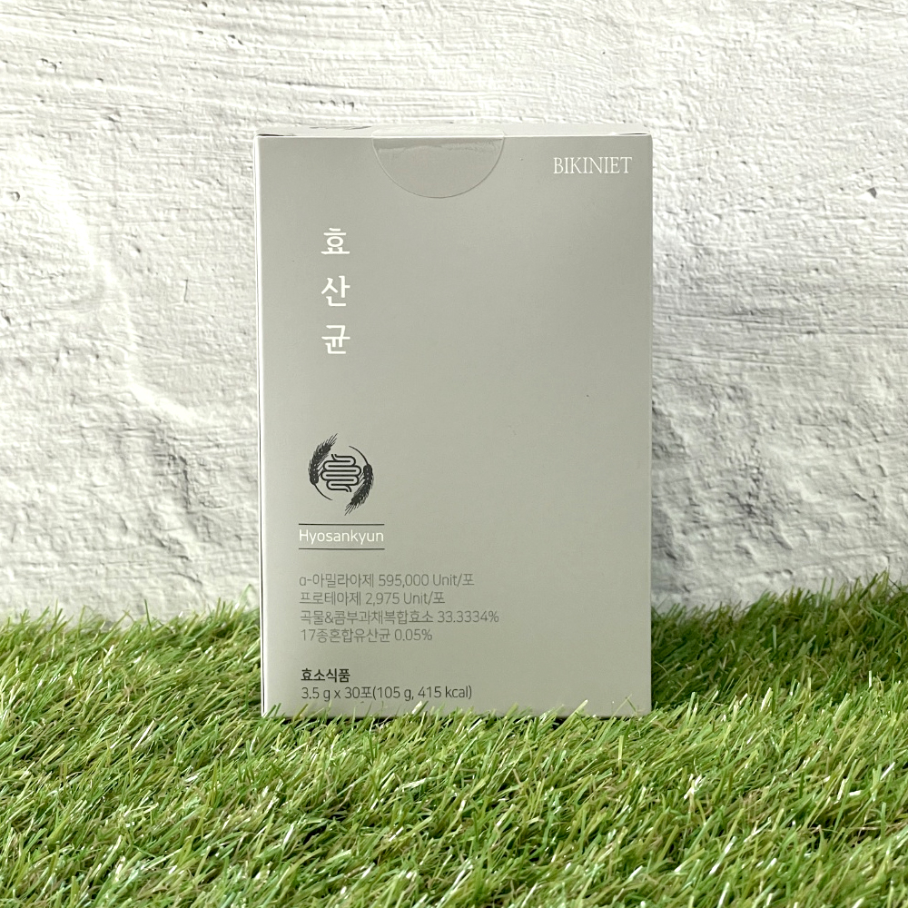 <b>효소</b> 효산균 비움 복합 <b>효소</b> 검은콩 블랙빈 곡물 콤부차 1박스 3.5g x 30포