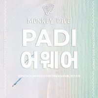 [몽키다이브] PADI 어웨어 스페셜티 교육 국내 해외 다이빙 스쿠버 프리다이빙 자격증 코스