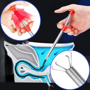 화장실 변기 싱크대 세면대 막혔을때 하수관막힘 하수구집게 뚫어뻥